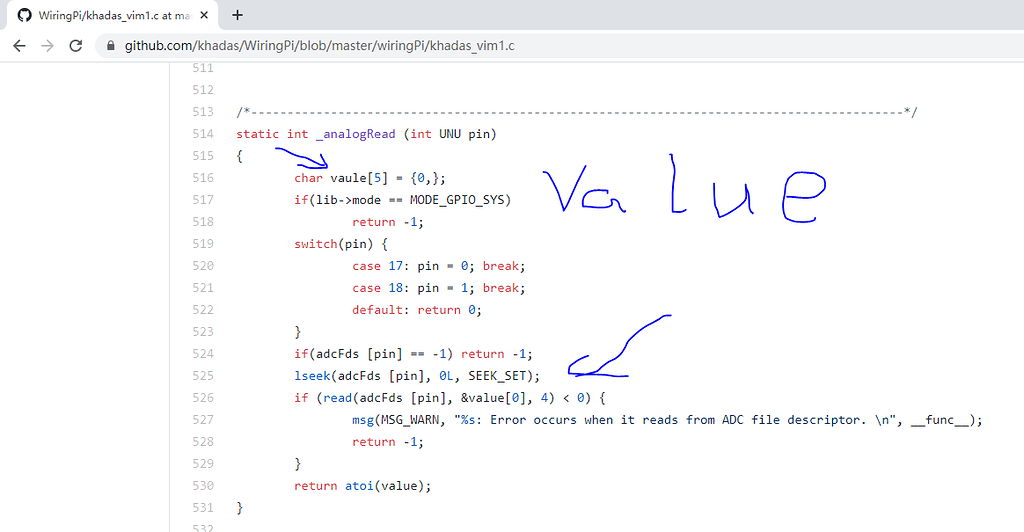 Khadas WiringPi Debug - VIM3 - Khadas Community