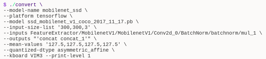 KSNN parametrs troubleshooting - VIM3 - Khadas Community