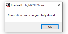 Tightvnc connection closed gracefully heidisql on wine